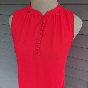 Banana Republic Hot Pink Sleeveless Blouse - XS